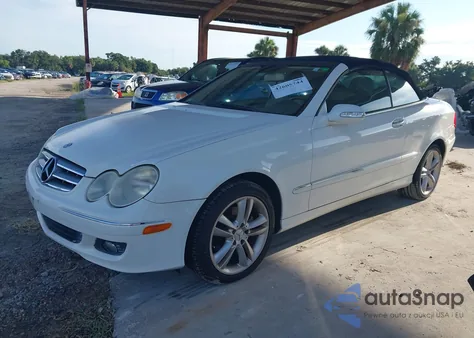2007 Mercedes-Benz Clk 350 из США, поврежденный, VIN WDBTK56F17F221421